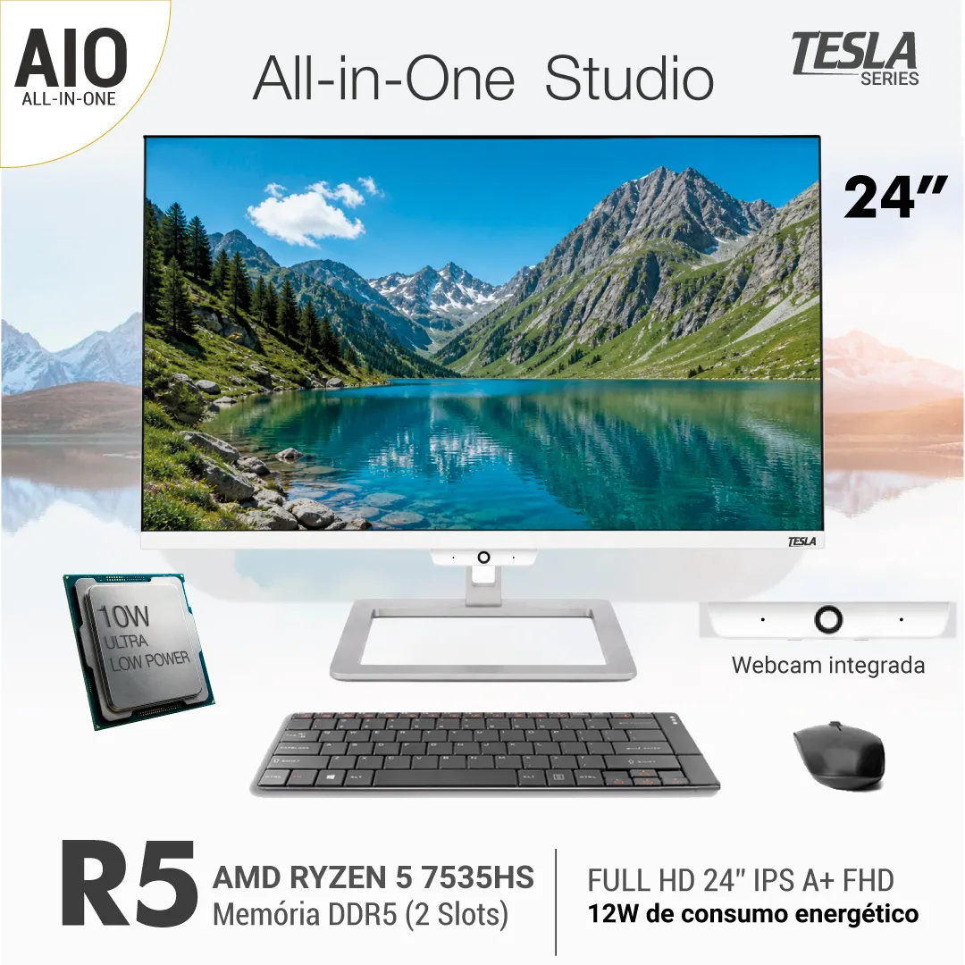 Computer All-in-One - 24" Studio 7535HS