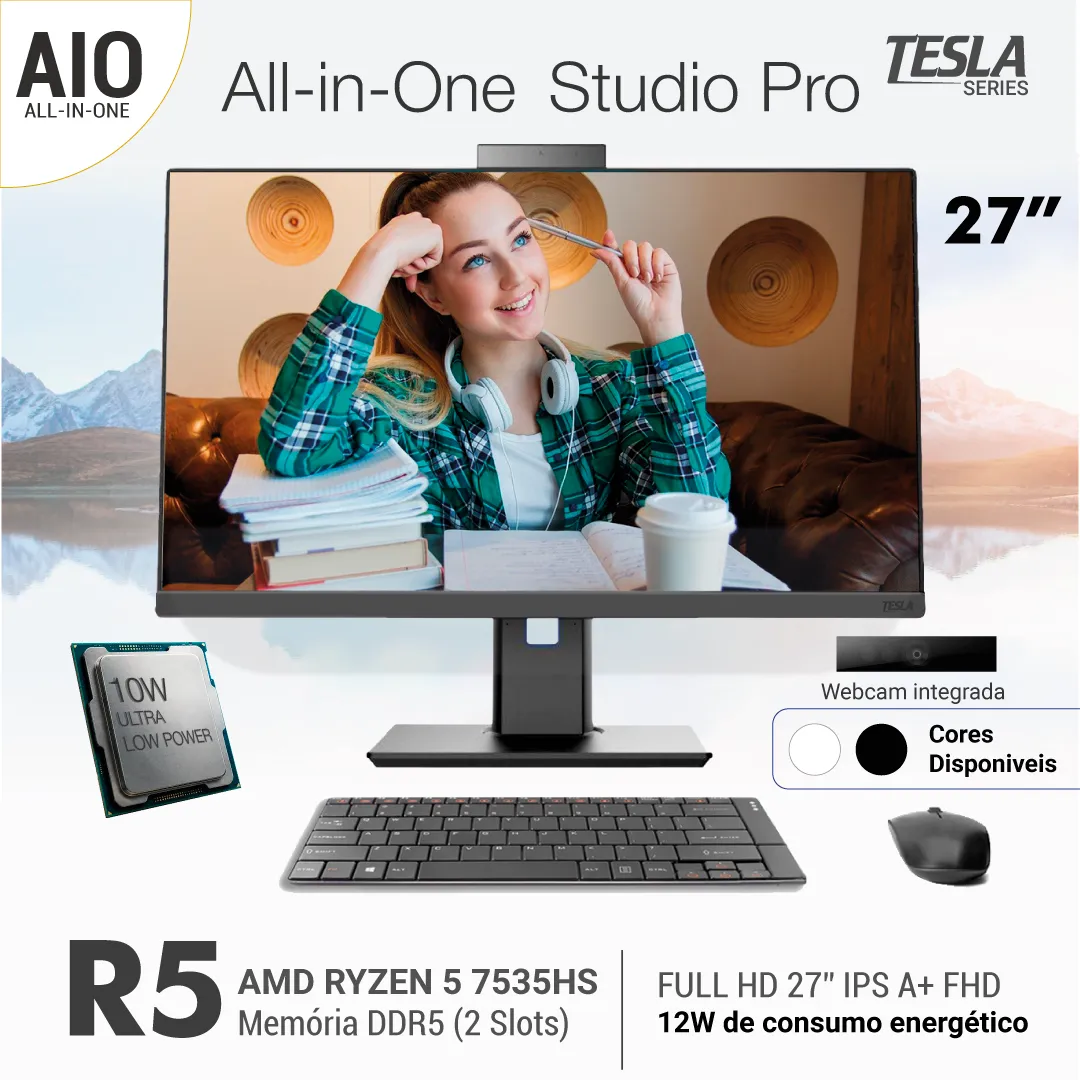 Computer All-in-One - 27" Studio Pro 7535HS