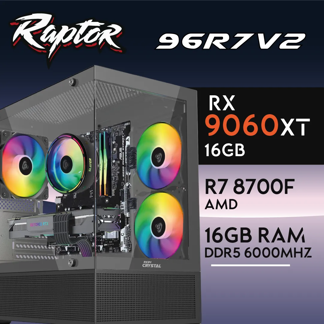 Computer Gaming - RAPTOR-96R7V2