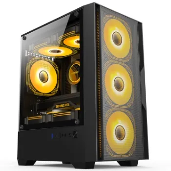 CAIXA MICRO ATX MESH PT FONTE 550W