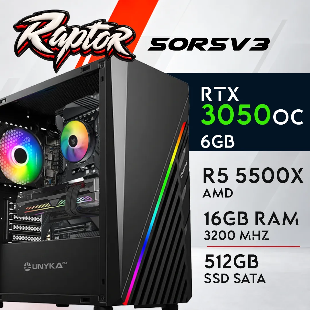 Computer Gaming - RAPTOR-50R5V3